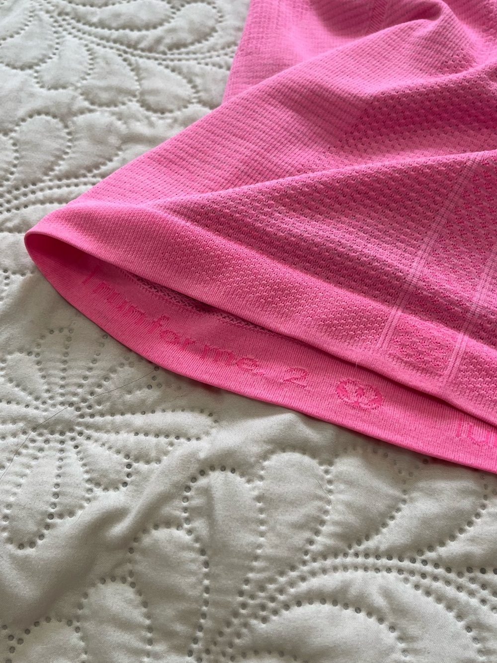 Pink Lululemon Swiftly Tech Racerback. 2 - Picture 5 of 7